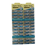 Hojas De Afeitar Supermax X 5 Para Maquina- Pack X 40 Cajas