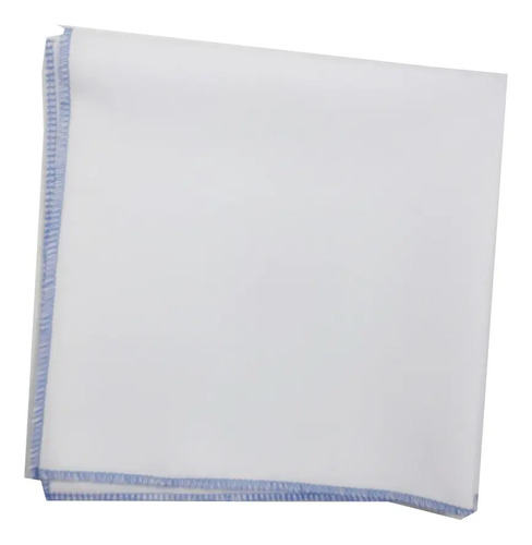 Servilletas De Tela Orilla De Color A Elegir 24 Pzas 30x30cm