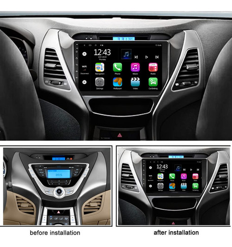 Autoradio Android Hyundai Elantra 2011-2014   +cmara Gratis Foto 2