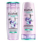 Elvive Hialuronic Pure Shampoo + Acondicionador 400ml