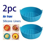 Accesorios Azules De 2 Unidades Para Air Fryer Tray Airfrye