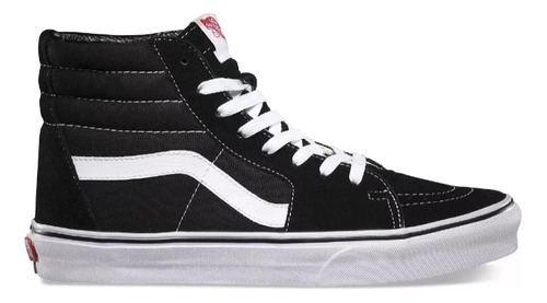 Zapatillas Vans Sk8 Hi Black.w 38