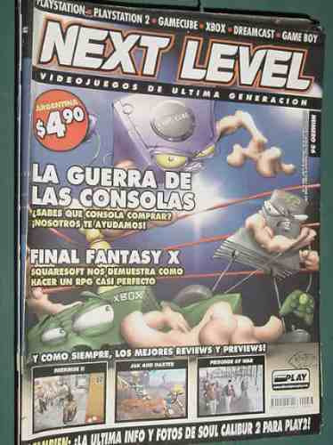 Revista Next Level 36 Guerra Consolas Final Fantasy Calibur