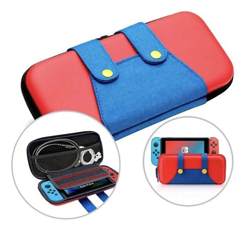 Estuche Rígido Modelo Smario Compatible Con N Switch