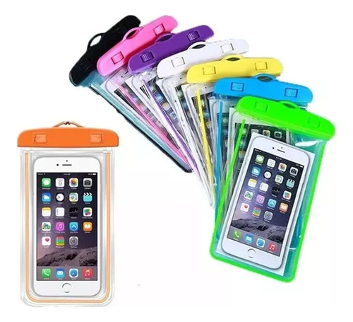 Funda Celular Protectora Agua Aitech Impermeable Sumergible