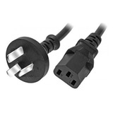 Cable Power Interlock Alimentación Fuente Pc Monitores 1,80m