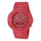 G Shock Aw 500bb 4 Original Rojo Mate Analogo Digital 