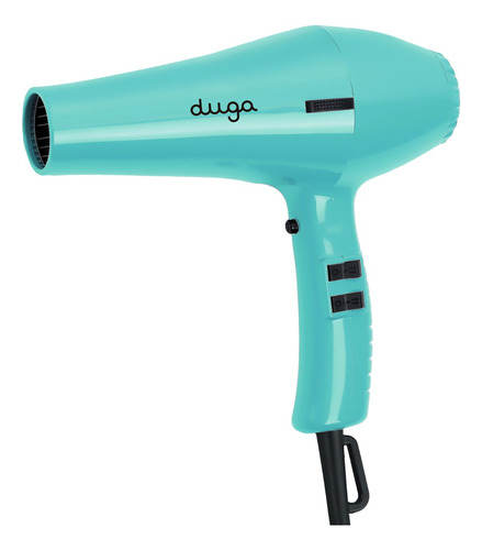 Duga Secador De Pelo Profesional 3600 Aquamarina 2000w 2 Vel