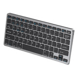 Teclado Sem Fio Bluetooth /wireless P/tablet/ Pc/ Smartphone