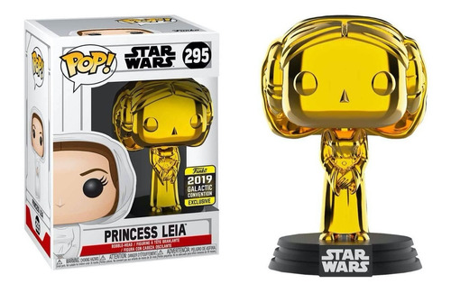 Princess Leia (chrome) Funko Pop