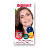 Kit Tintura Semipermanente Biferdil  Tono Sobre Tono Biferdil Kit Tono Sobre Tono Tono 7.1 Para Cabello