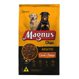 Ração Magnus Premium Original Chips Cães Adultos 15kg