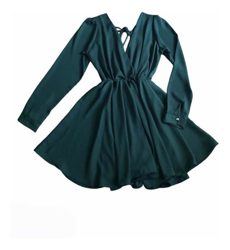 Jumper Vestido Verde Botella