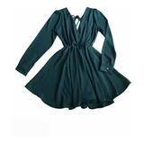 Jumper Vestido Verde Botella