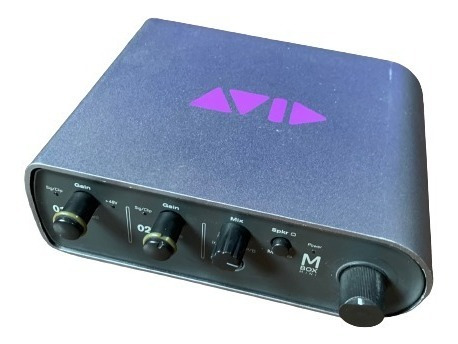 Interface De Audio Avid Mbox Mini - Fotos Reais!