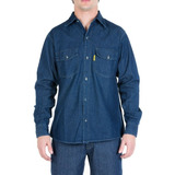 Camisa De Trabajo Hombre Jean Pampero Talles Chicos (38/48)