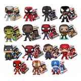 Figuras Avengers Funko Personajes Spiderman Venom Y Todos +