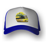 Gorra Ayrton Senna Automovilismo Piloto Carrera M1