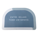 Tapete Antiderrapante Alta Absorção Para Banheiro Piso Seco