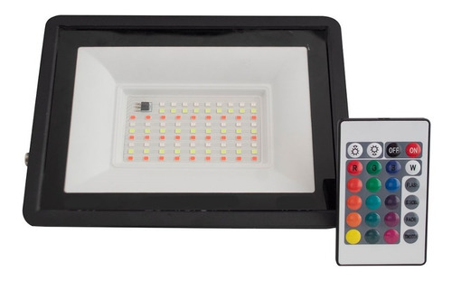 Reflector Led Rgb 50w Multicolor Control Remoto Envio Gratis