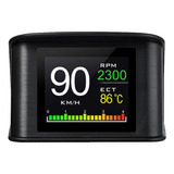 Aviso Digital De Velocidade De Temperatura Obd2 P10 Hud