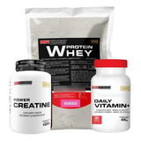 Combo Way Protein 500g + Creatina 100g + Multivitamínico