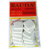 Fieltro Y Goma Autoadhesivo 32mmx4mm48u Cuadrados Blanco