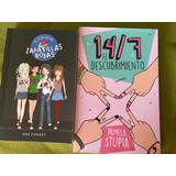 Lote 2 Libros Pre Adolescentes ! Zapatillas Rojas Y 14/7