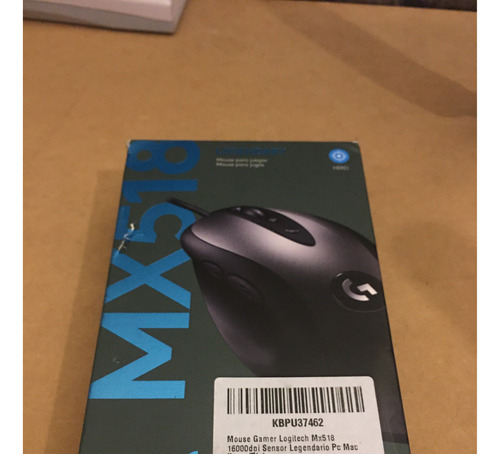 Mouse Gamer Mx518 Hero Usb Original Logitech G