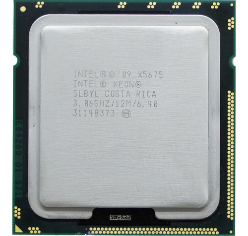 Processador Cpu  Intel Xeon X5675 Hexa Lga1366 Temos X5680