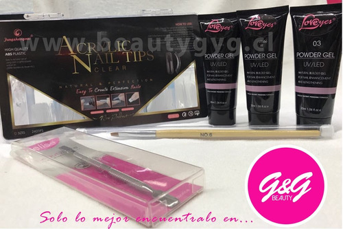 Kit Polygel (power Gel) Envio Gratis (video Explicativo)