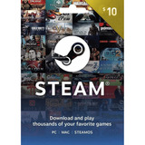 Steam Wallet 10 Usd Region Usa  (entrega En Minutos)