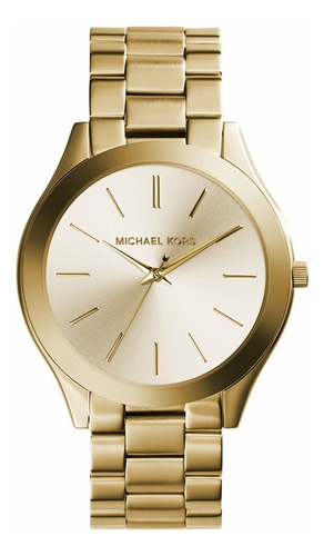 Reloj Analógico Michael Kors Slim Runway Para Mujer