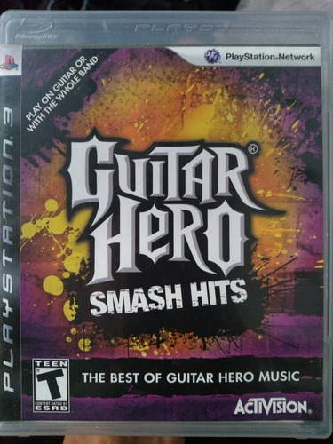 Vídeo Juego Físico Guitar Hero Smash Hits Playstation 3 Físi