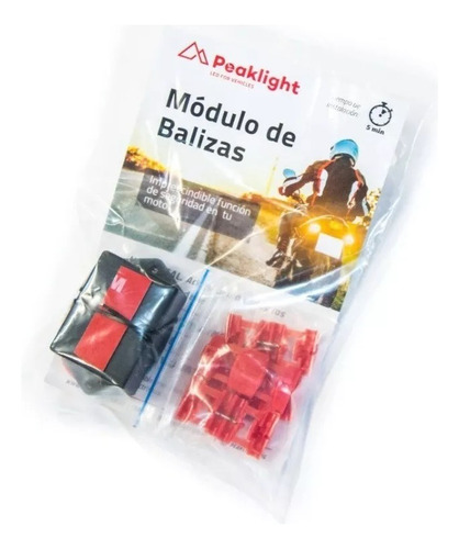 Balizas Universal De Motos Modulo Baliza Peaklight Ruta3moto