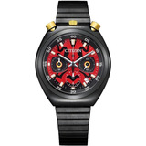 Citizen An3668-55w Tsuno Star Wars Darth Maul ..... Dcmstore Color De La Correa Negro Color Del Bisel Negro Color Del Fondo Rojo