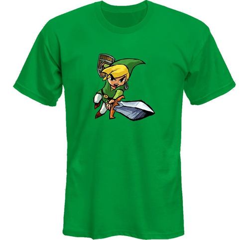 Remeras Legend Of Zelda Trifuerza Vg *mr Korneforos