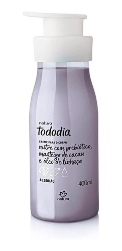 Natura Creme Tododia Desodorante Para O Corpo Algodão 400ml