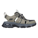 Sandalia Hombre Skechair Envoy Sandal Klamath Beige Skechers