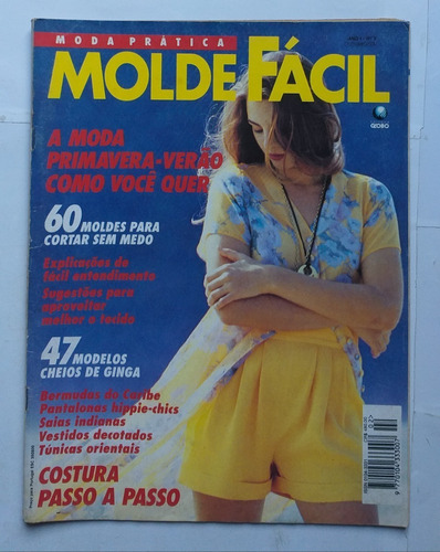Revista Moda Prática Molde Fácil N°02- 60 Moldes Para Cortar