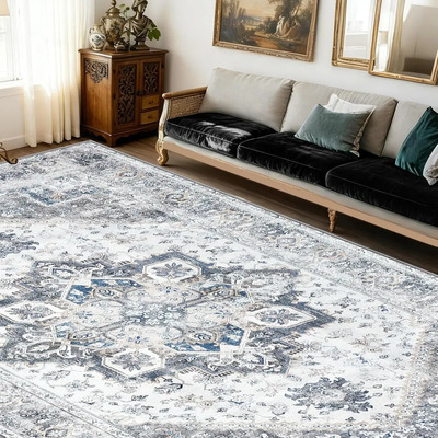 300*240cm alfombra geometría Antideslizante Lavado a máquina Tapete dormitorio sala de estar， Alfombras y tapetes 2 cm de espesor Hidrófugo | Envío gratis