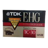 Cassette Video Tdk Tc-30