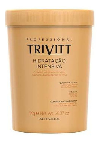 Máscara De Hidratação Intensiva 03 Trivitt 1kg