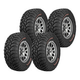 Set 4 Llantas 35x12.50r17 121q General Tire Grabber X3