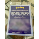 Paquete Tarjetas E Reader Pokemon Ruby - Sapphire Promo 2003