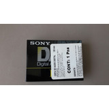 Sony Dat Mod. Dt - 120ra Cinta De Audio Digital 