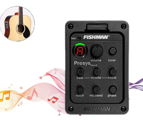 Preamplificador Para Guitarra Acústica Presys Blend Beat