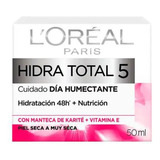 Crema Hidra Total 5 Loreal Día Humectante C/ Manteca Karite
