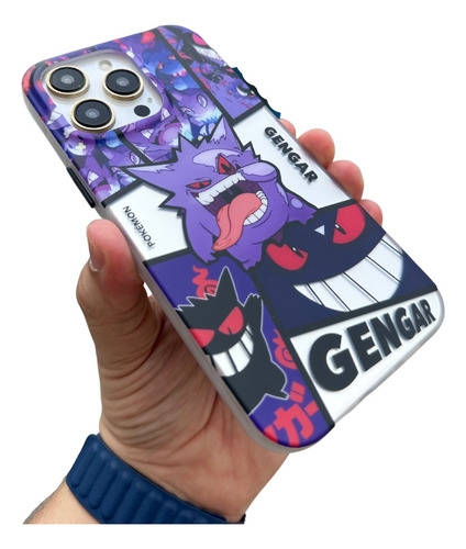 Case Funda Pokemon Gengar / Pikachu Para iPhone