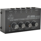 Amplificador Auriculares 1 Input 4 Output Stereo Ha400 -gris